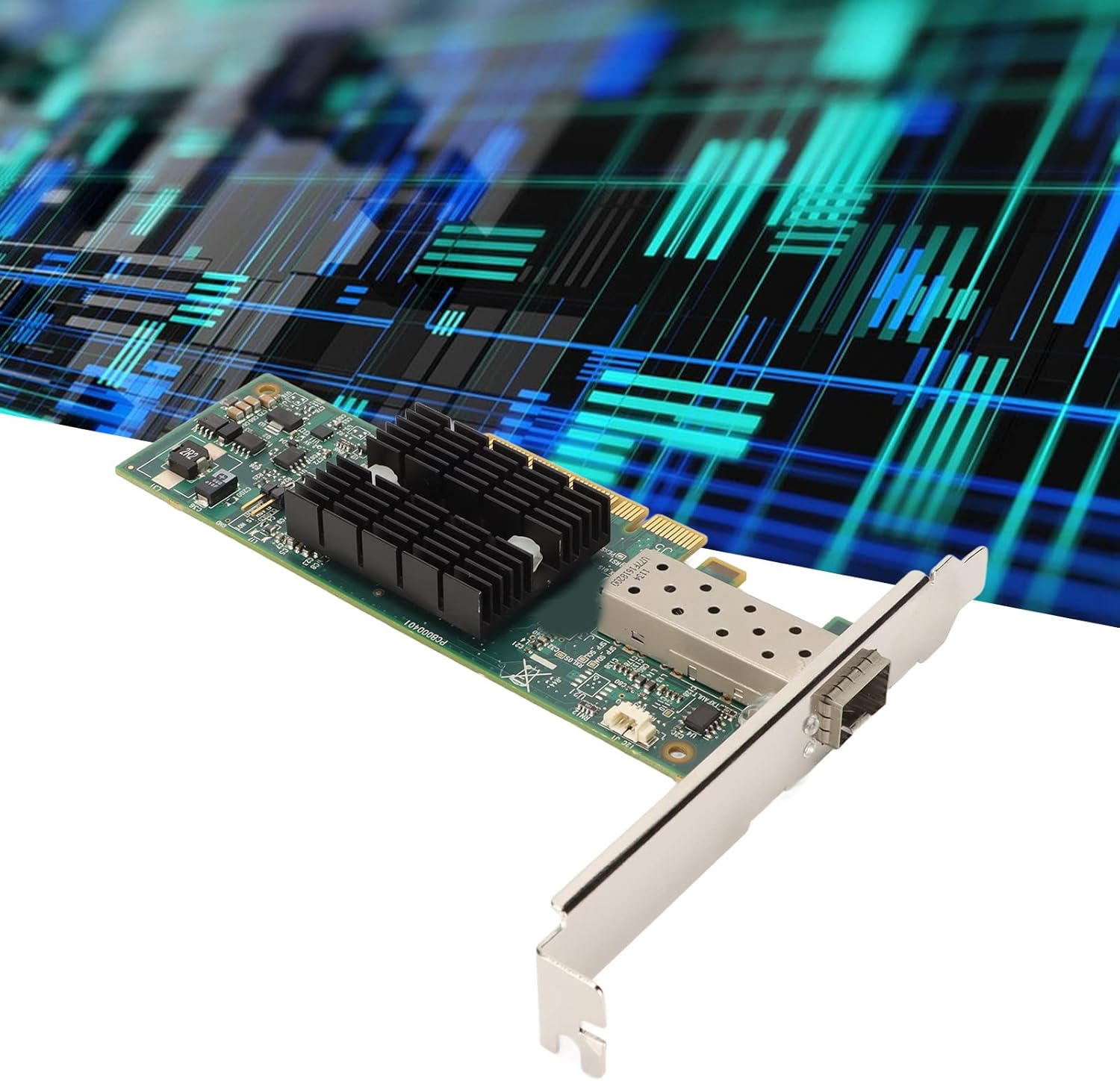 PCIE Network Card, MNPA19 10Gbps Network Card for Mellanox Connectx 2 Optical Network Card 3XUE.