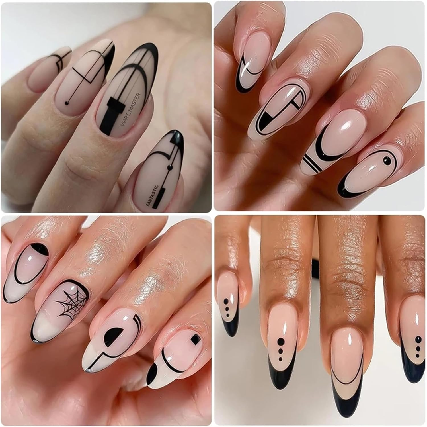 Liner Brush | Ultra-Fine Detail Brush 5 - Size 7 9 11 15 25Mm Professional Nail Design Brushes for Lines Dotting Drawing, UV Gel Polish Painting Buniq image number 2