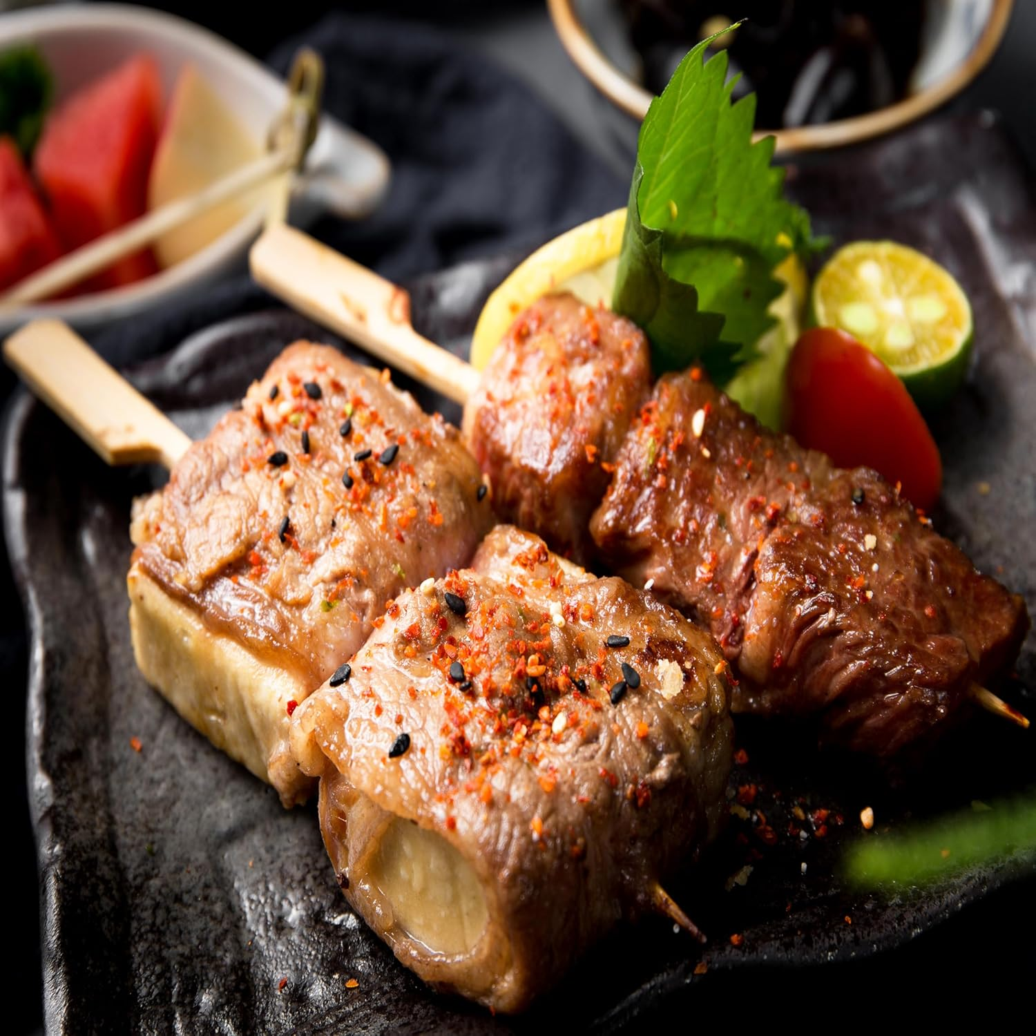 200 PCS Bamboo Skewers for Appetizers, Kabob Skewers, Skewers for Grilling, Bamboo Sticks for Fruit Kabobs, Charcuterie Boards Accessories (8 Inch) image number 3