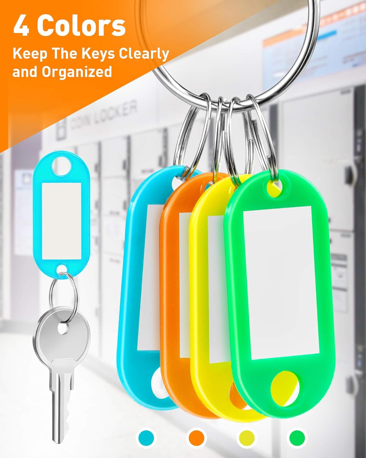 CH751 Key, RV Keys, RV Replacement Keys for RV Campers Storage Cabinets, Universal Key Pack of 4 image number 1