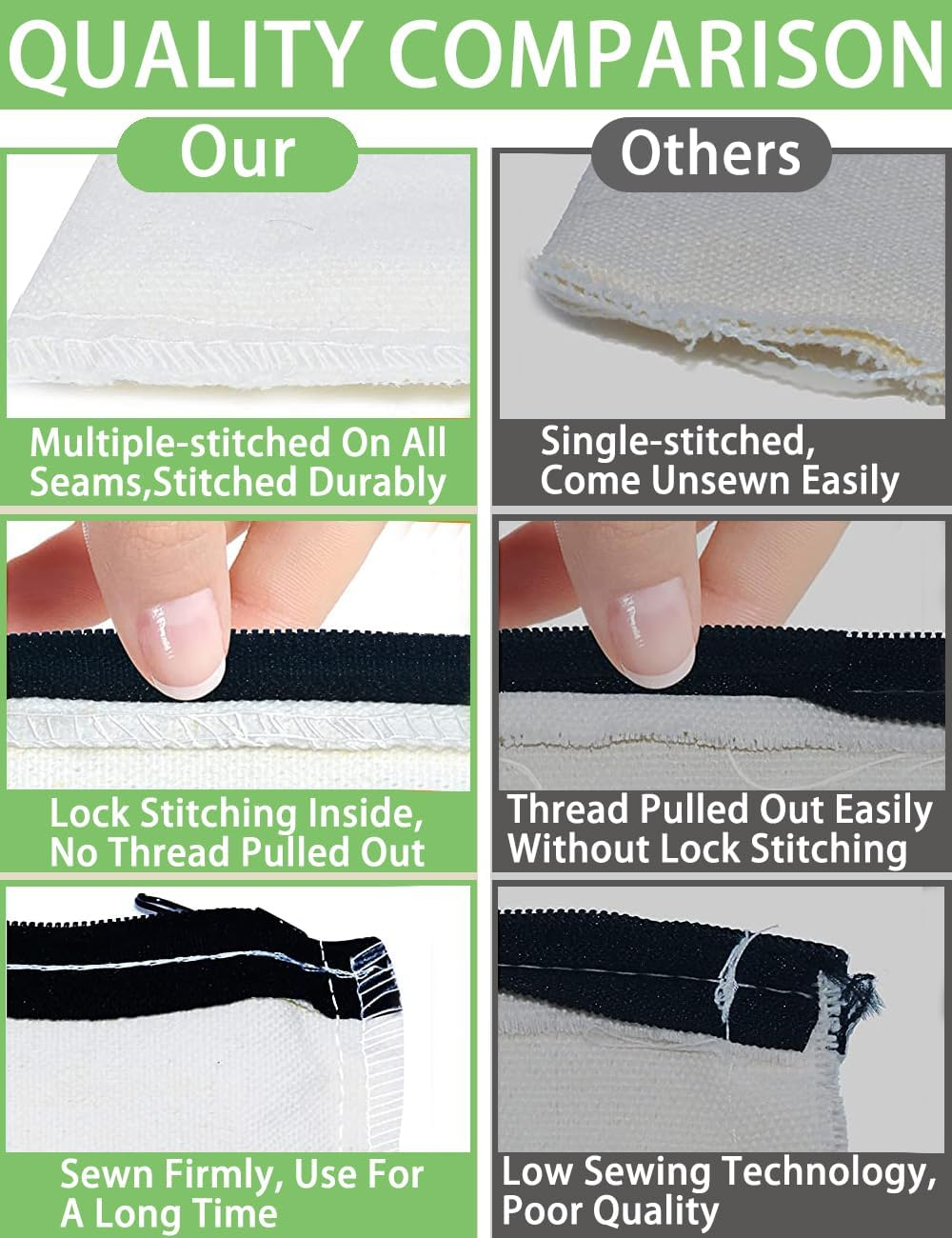 60 PCS Blank DIY Craft Pencil Bag, Canvas Zipper Pouch Bags, Storage Bag Pencil Case, Graffiti Stationery Bag, Multi-Purpose Cosmetic Bag, Makeup Bags to Store Personal Belongings for Work and Travel image number 1