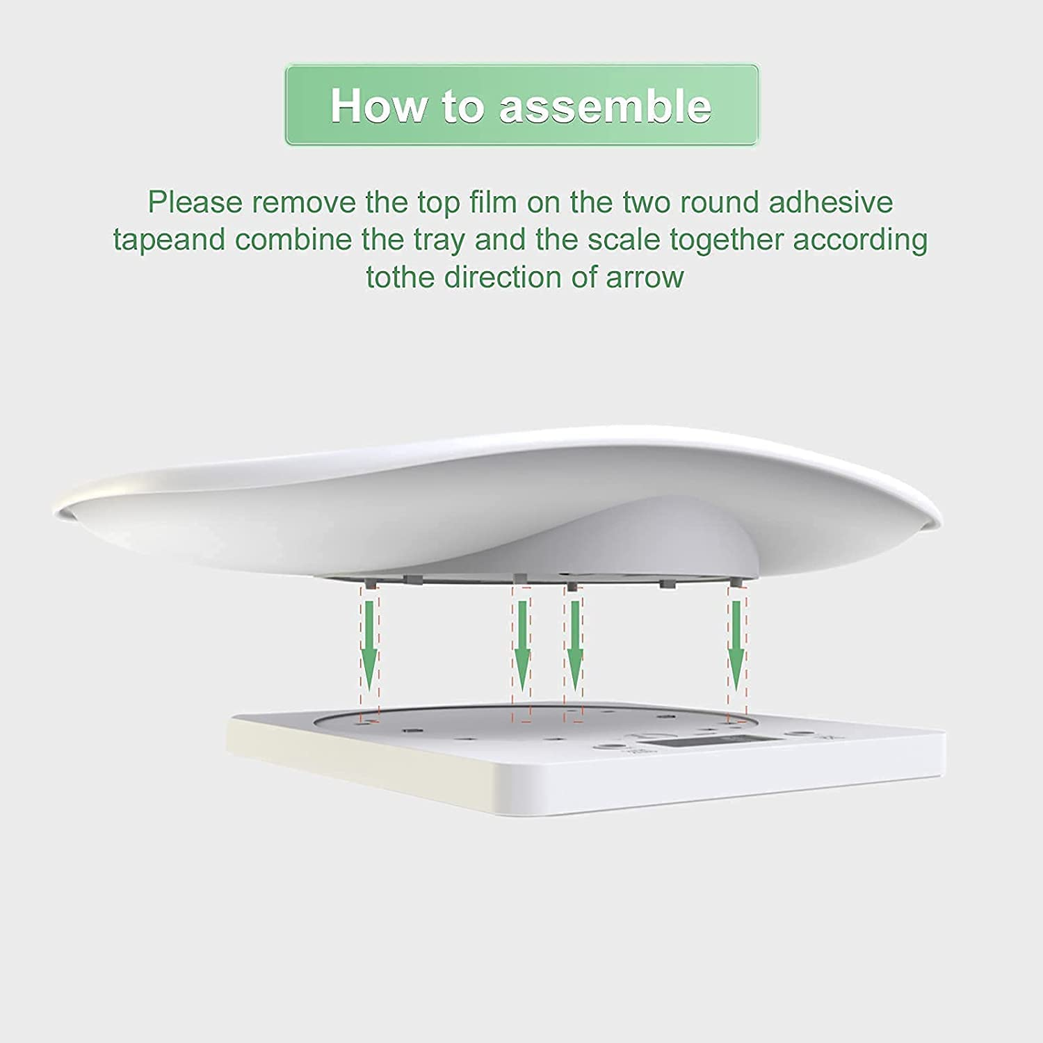 Digital Pet Scale, Multi-Function LED Scale Digital Weight with Height Tray Measure Accurately, Perfect for Puppy/К Itty/Hamster/Hedgehog/Food, Capacity up to 22 Lb, Length 11Inch image number 5