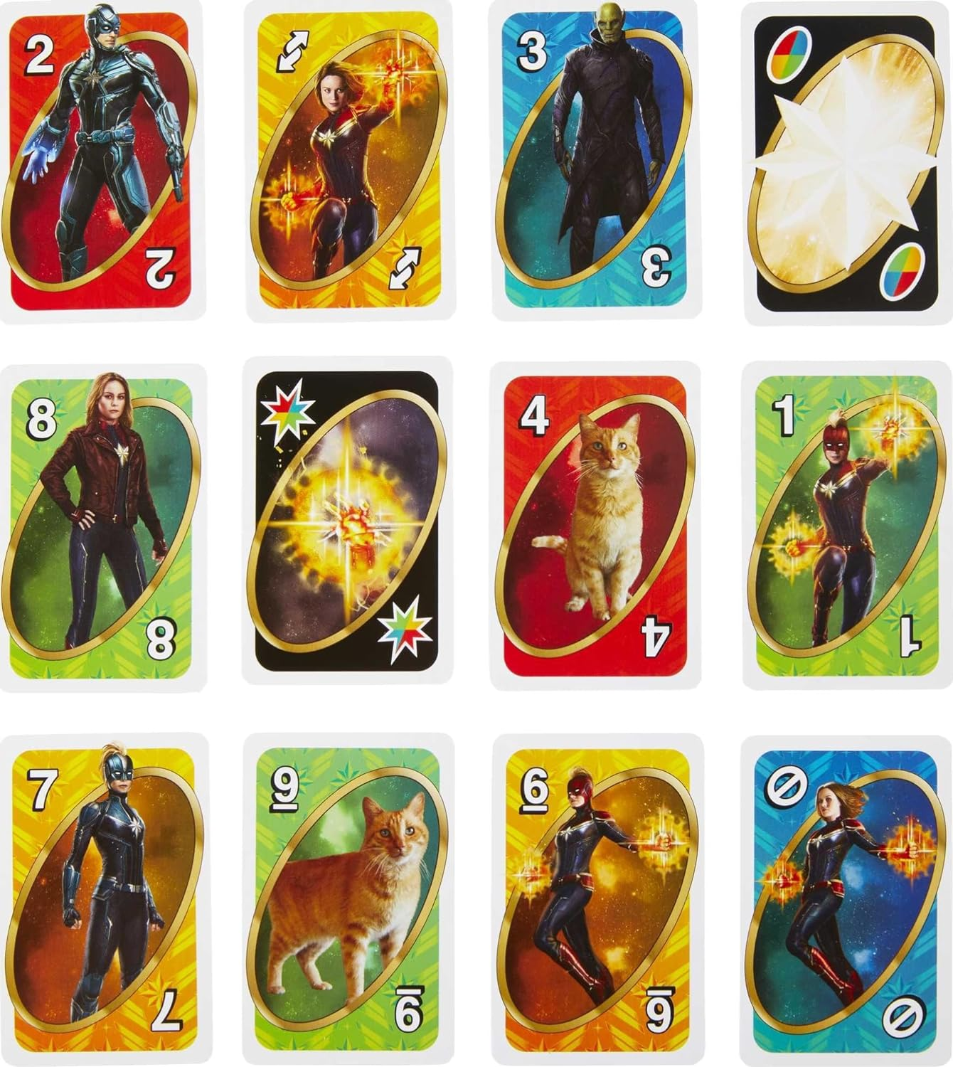 UNO Avengers Kids and Family Card Game image number 3