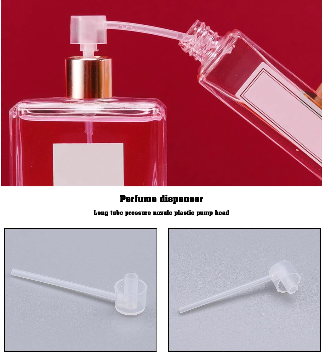 Ecsing 30Pcs Perfume Refill Pump Replacement Perfume Dispenser Pump Cosmetic Dispenser Pump Transfer Tool Accessories for Spray Bottle image number 1