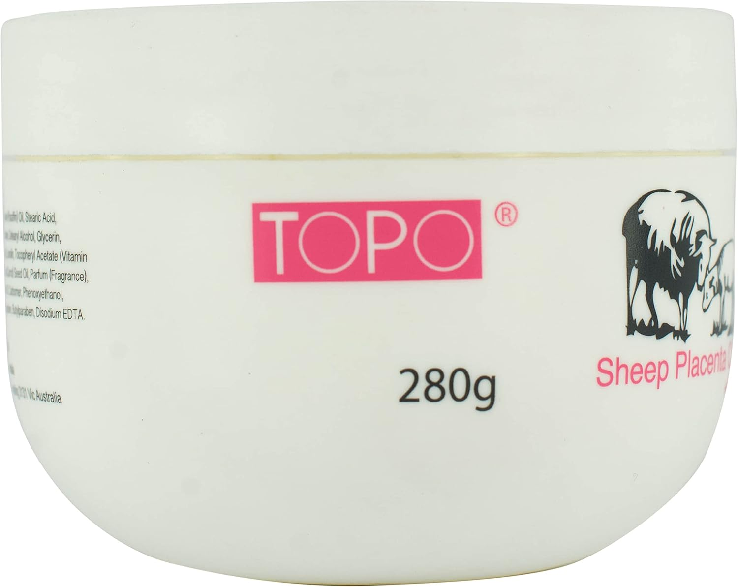 TOPO Sheep Placenta Creme + Vitamin E 280 G
