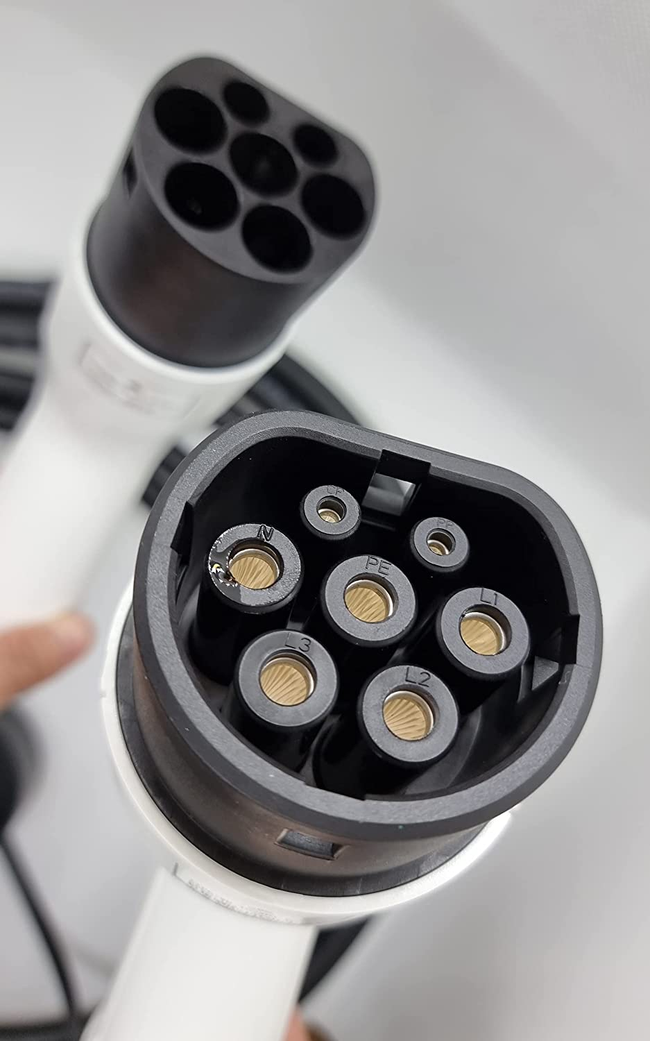 Premium 22Kw 32Amp 3 Phase 480V Type 2 to Type 2 EV Charging Cable 5.4M Ev Portable Charger Black Fit Tesla Model Y Tesla Model 3 Mennekes Tesla Accessories Australia image number 6