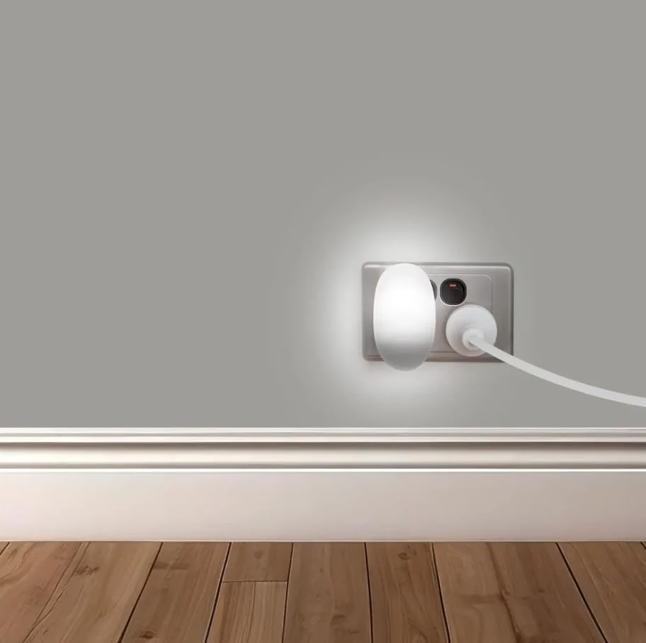 Arlec Mini Plug in Nightlight Bedroom Stairs Hallway Led Night Light 3 Pack image number 4