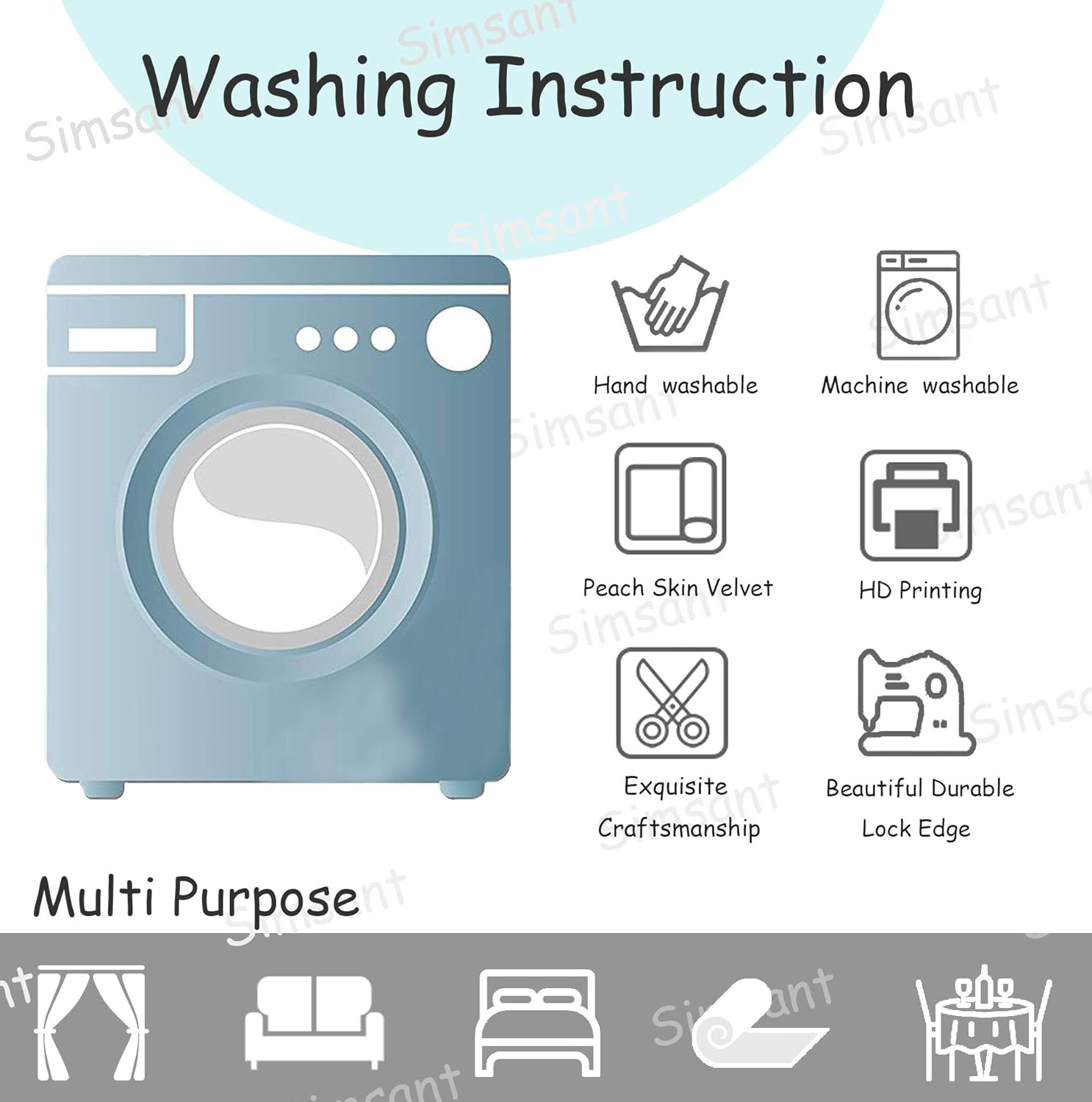 Simsant Rasta Rastafarian Tapestry Lion Head Bob Tapestry Wall Hanging Backdrop for Living Room Bedroom Dorm Psychedelic Decor Tapestry (80"X60") image number 4