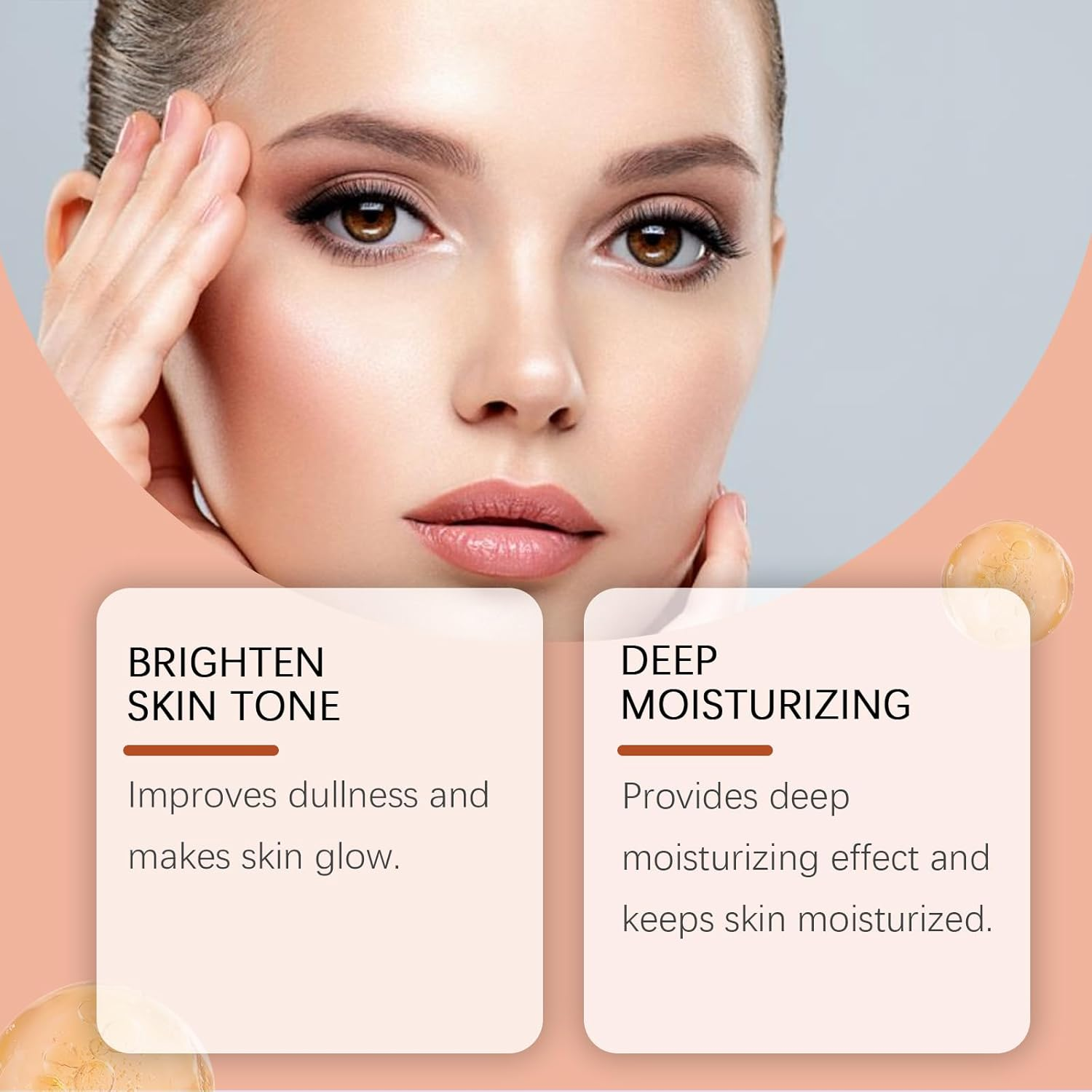 100% Organic Facial Oil, Anti-Aging Moisturizing Essential Oil for Wrinkle Reduction Firming Brightening & Smooth Fine Lines - Natural Face Serum for All Skin Types, Hydration & Skin Glow (2PCS) image number 6