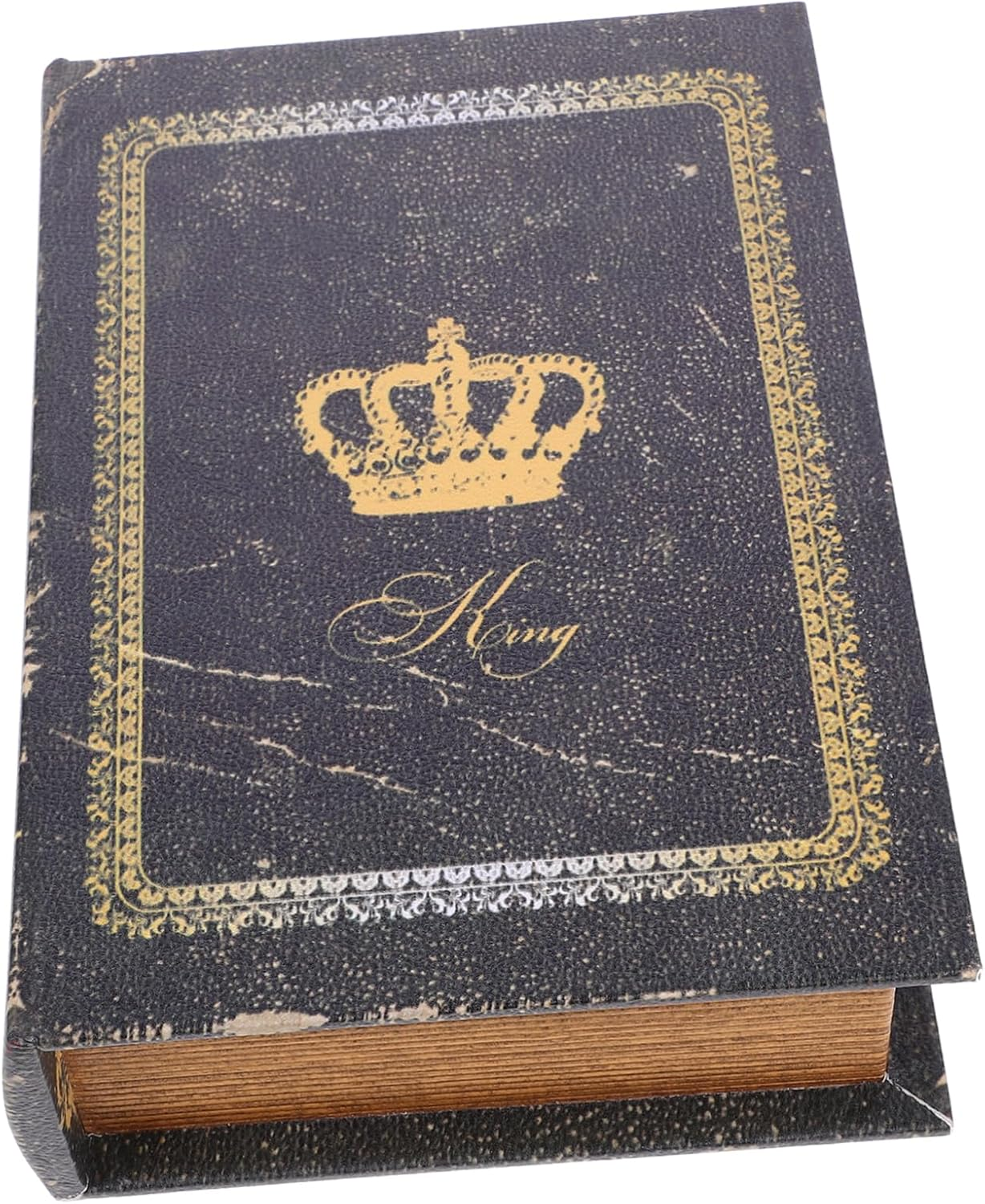 Vintage Imitation Book Decorations for Home Office Finish Bookshelf Storage Box for Book Lovers and Interior Styling image number 4