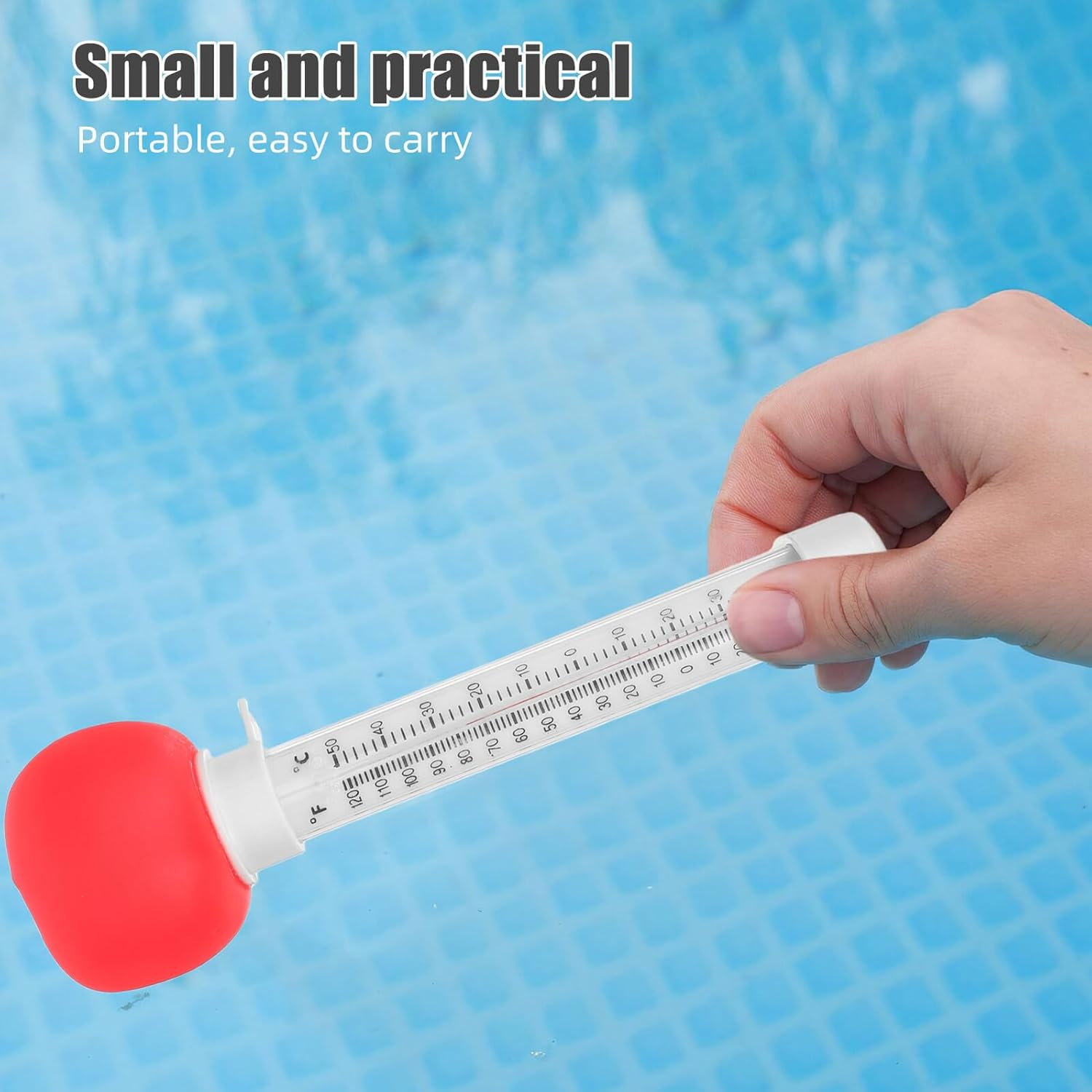 Cartoon Floating Thermometer for Swimming Pools and Baths Large Clear Display Water Temperature Gauge Hot Tub and Spa Water with Design image number 5