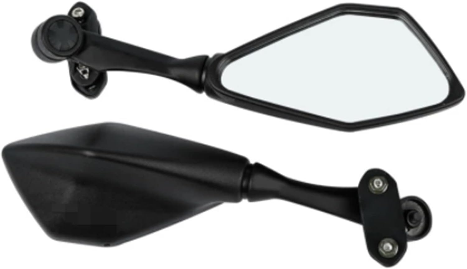 TRUSTTWO Motocycle Rear View Mirrors Compatible with Kawasaki Ninja ZX6R 636 300R EX300 250 2013-2017 the New image number 2