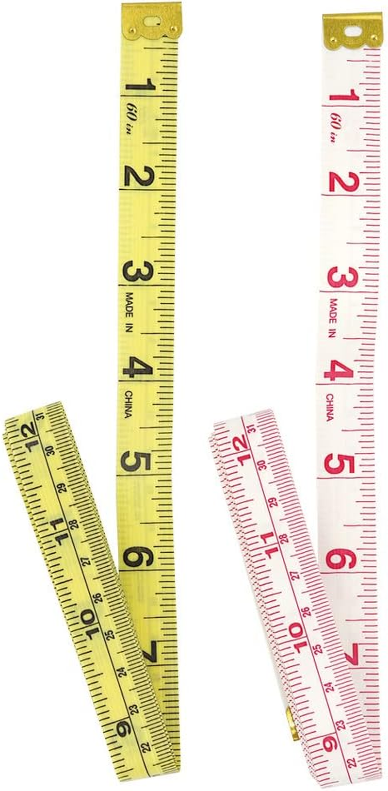 Sullivans Metric and Imperial Tape Measure 2 Pack, 150 Cm Length X 15 Mm Width image number 2