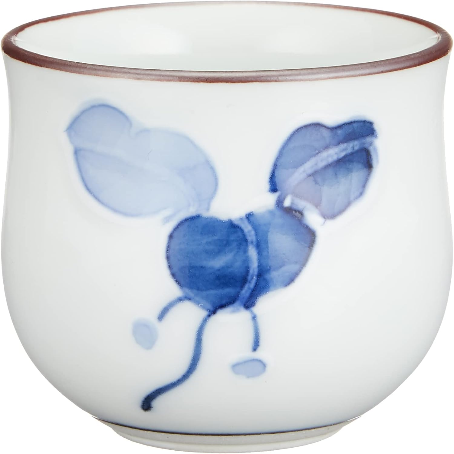 Hasami Ware 99586 Tokuri Sake Capacity: Approx. 6.1 Fl Oz (175 Ml), Manryo Pattern, Dishwasher Safe, Made in Japan image number 4