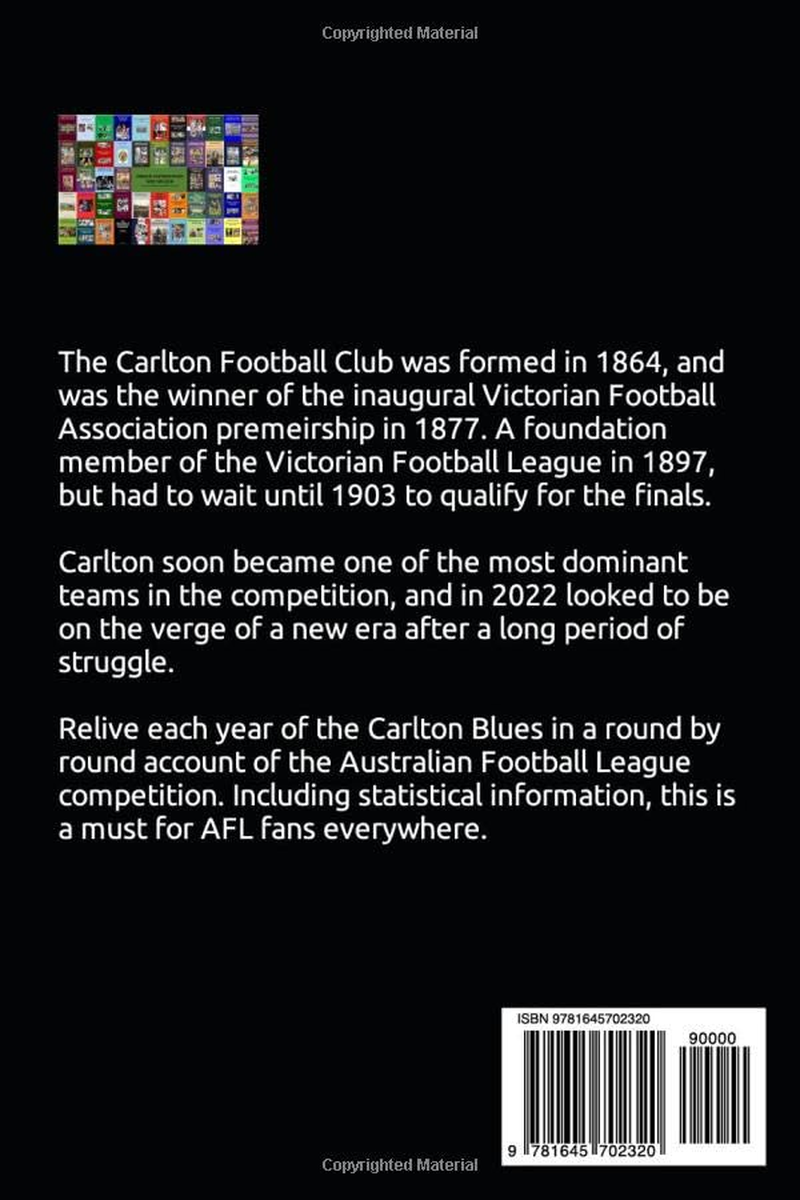 A History of the Carlton Blues