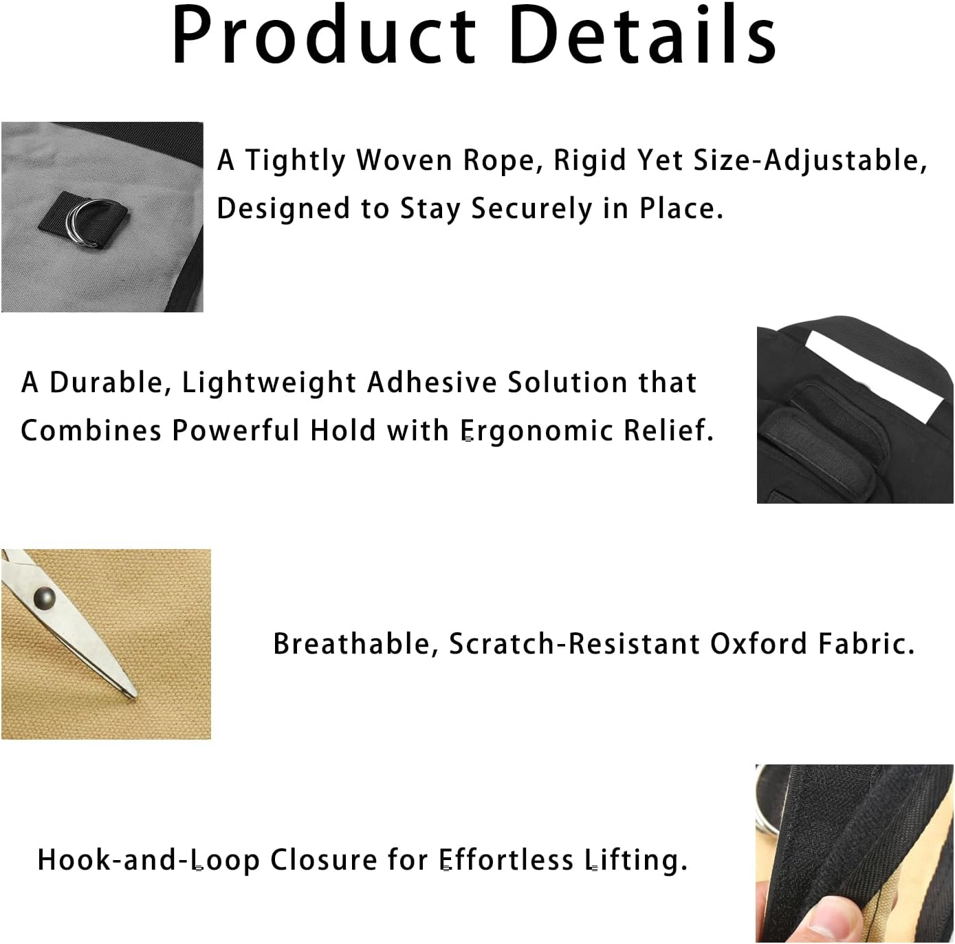 Heavy Duty Firewood Carrier Bag Large Waterproof Oxford Fabric Storage for Logs, Portable with Handles for Indoor Fireplace & Outdoor Camping, Durable Firewood Transport (Brown) image number 3