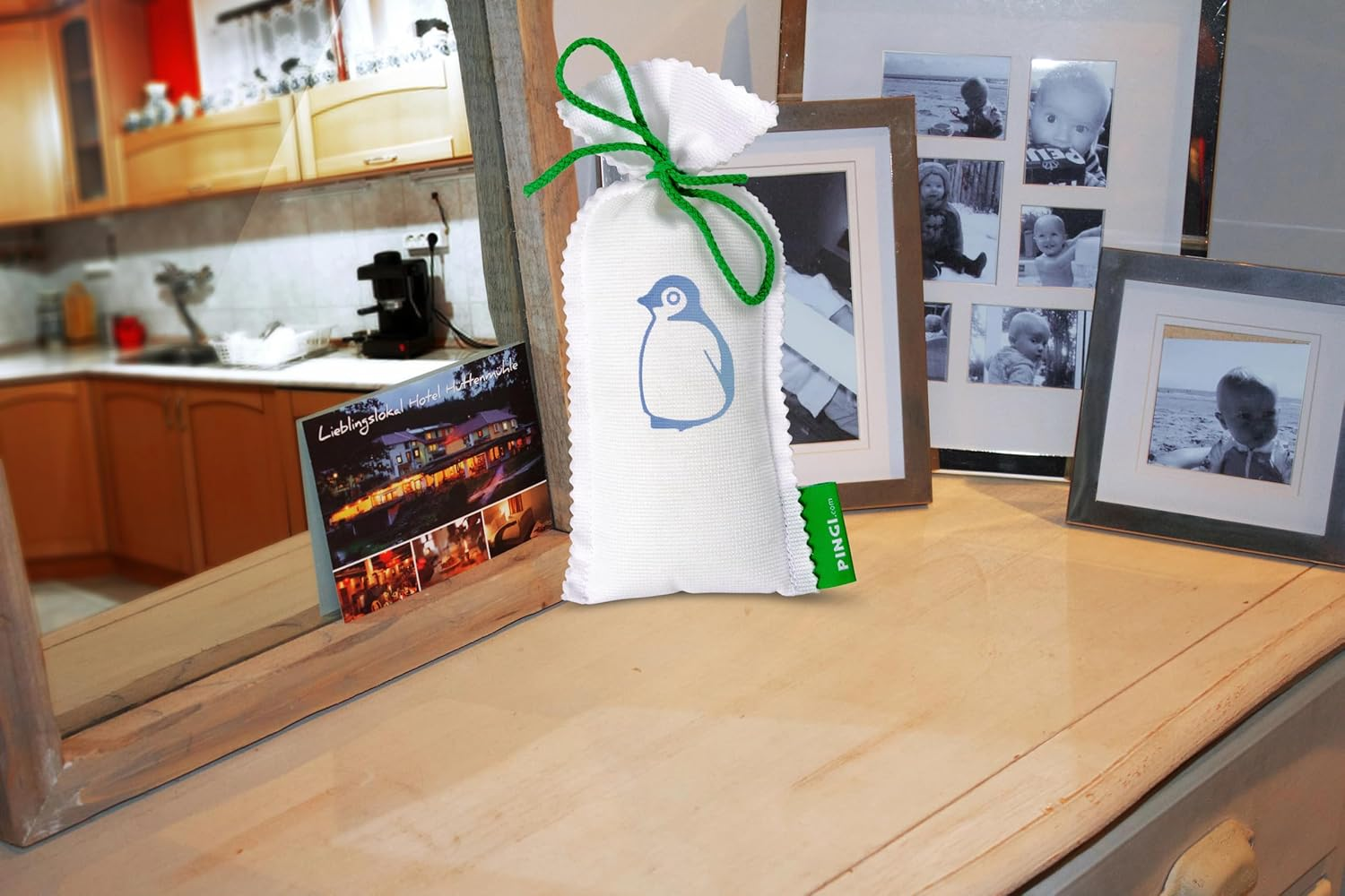 PINGI Microwavable Moisture Absorber Bag 150G | Absorbs Moisture, Damp, & Condensation on Windscreens & Damp Spaces | 100% Leakproof | Reusable Dehumidifier | Condensation Remover image number 5