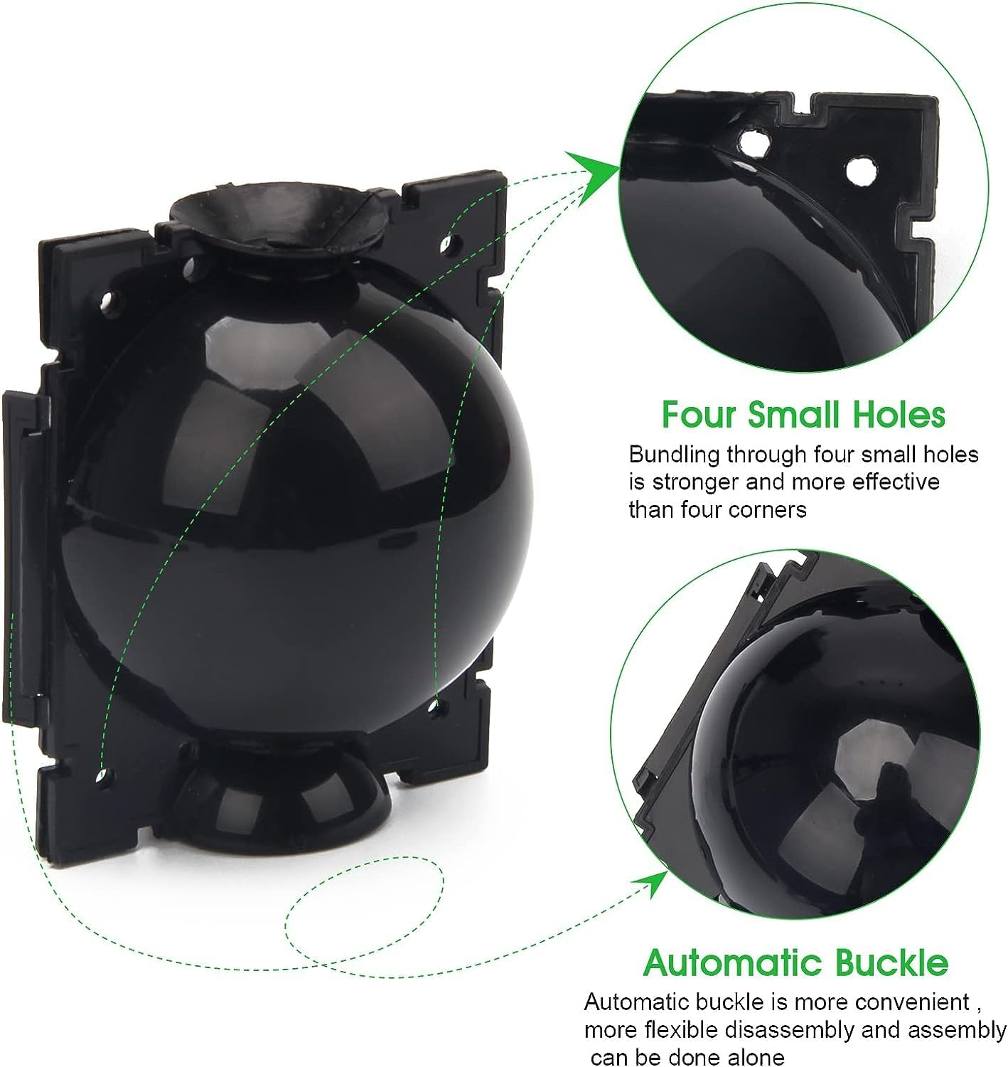 Plant Root Growing Box - 10Pcs Assisted Rooting Device, Reusable High Pressure Propagation Balls for Plants, Grafting Box, Medium image number 2