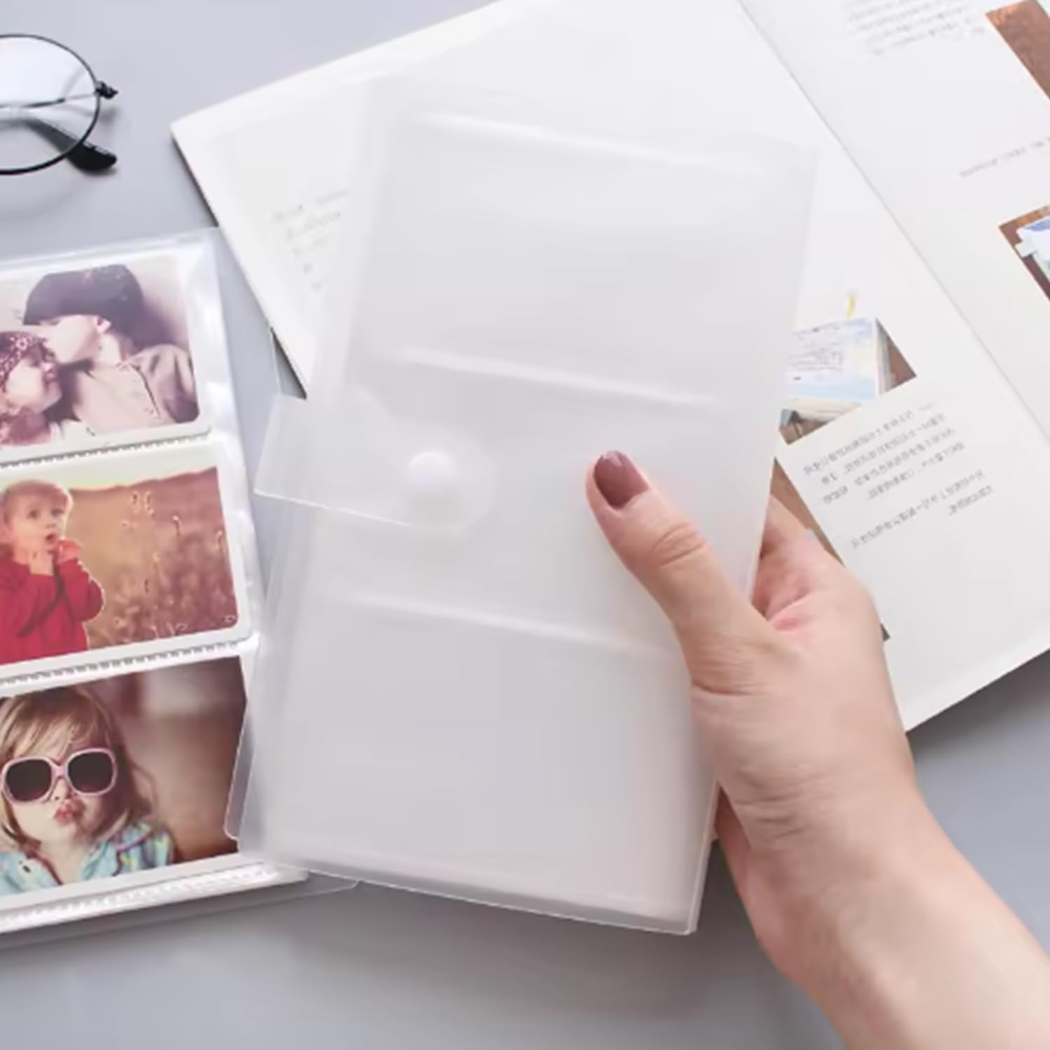 Roczential Card Holder Box for Kids, Ultimate Card Keeper Holds 120 Mini Cards for Boys Girls with Durable Child-Friendly Construction image number 2