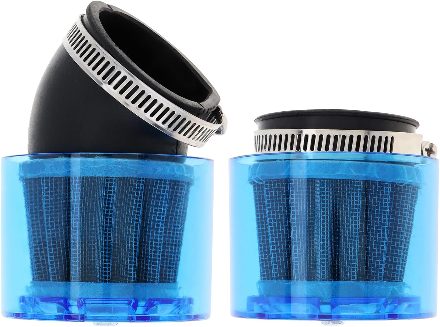 Windance Universal 48Mm/1.89" High Performance Air Filter,Intake Filter Cleaner for Motorcycle ATV Dirt Bike Pit Bike with Transparent Dust Cover (Straight) image number 3