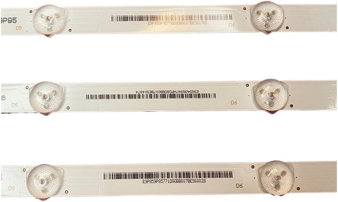 LED Strip Fit for Panasonic TX-40DS400E TX-40ES400B TX-40ES500B TX-40FS503B TX-40ESW504B TX-40DSU401 IC-D-HWBJ40D660 Tc-40Ds600X(Kit 3Pcs for 1 TV) image number 4