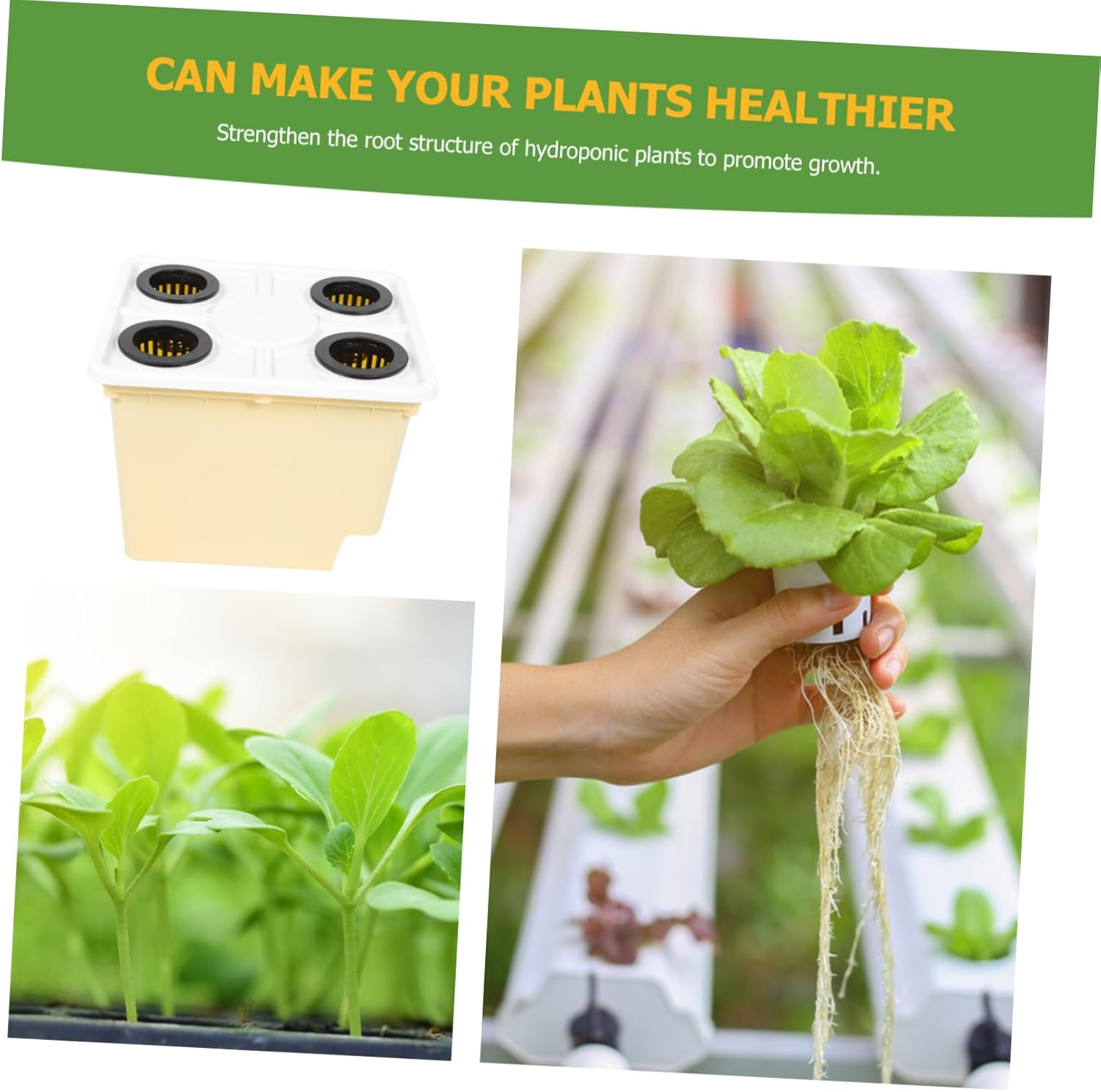 VINTORKY Hydroponic Soilless Cultivation Planting Basket for Vegetables and Fruits for Greenhouse Use Easy Maintenance and Reusable Gardening image number 6