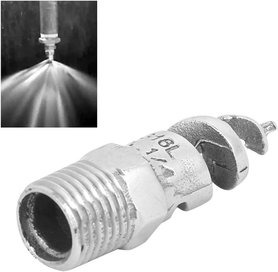 Spiral Nozzle Stainless Steel Anti-Clogging Watering Accessories for Garden (G1/4 DN8) image number 2