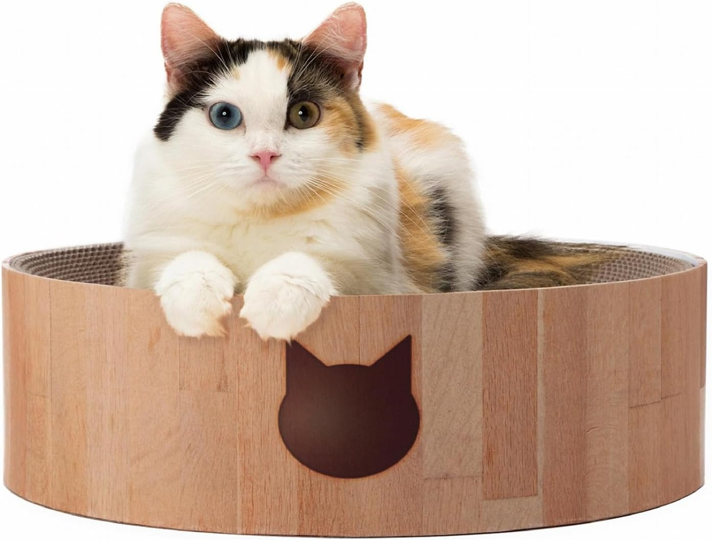Necoichi Cozy Cat Scratcher Bowl (Cat) image number 6