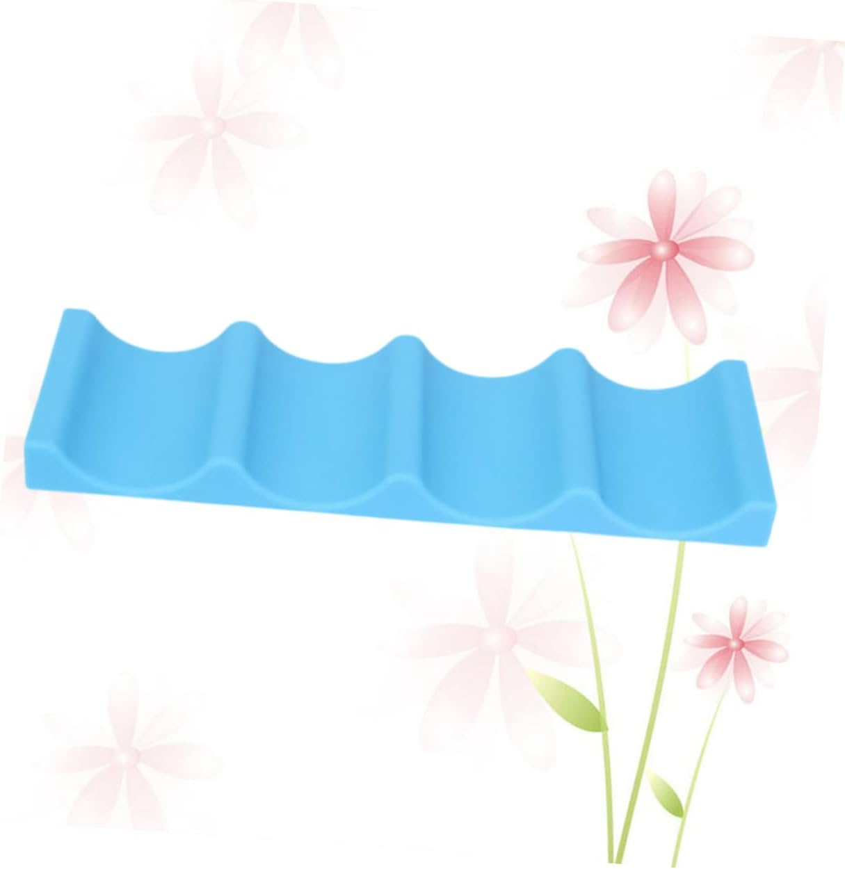 BRIGHTFUFU Stackable Wine Fridge Rack Can Beer Bottle Holder Fridge Storage Rack Silicone Tidy Tool Picnic Cooler Accessory