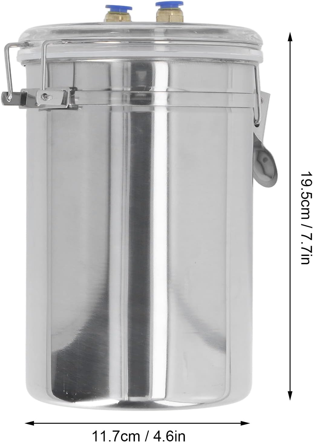 2L Portable Household Goat, Stainless Steel Vacuum Cattle Sheep Goat Milker,Manual Milking Machine Kit for Home Small Scalefarm, Easy to Use image number 4