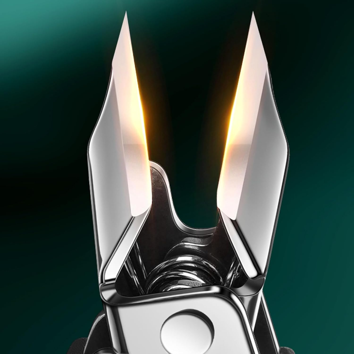 Qkbuza Curved Nail Clippers - Side Nail Clippers | Precision Remover Trimmer Cutter Grooming Tools for Professional Foot Care Pedicure Travel Home image number 1