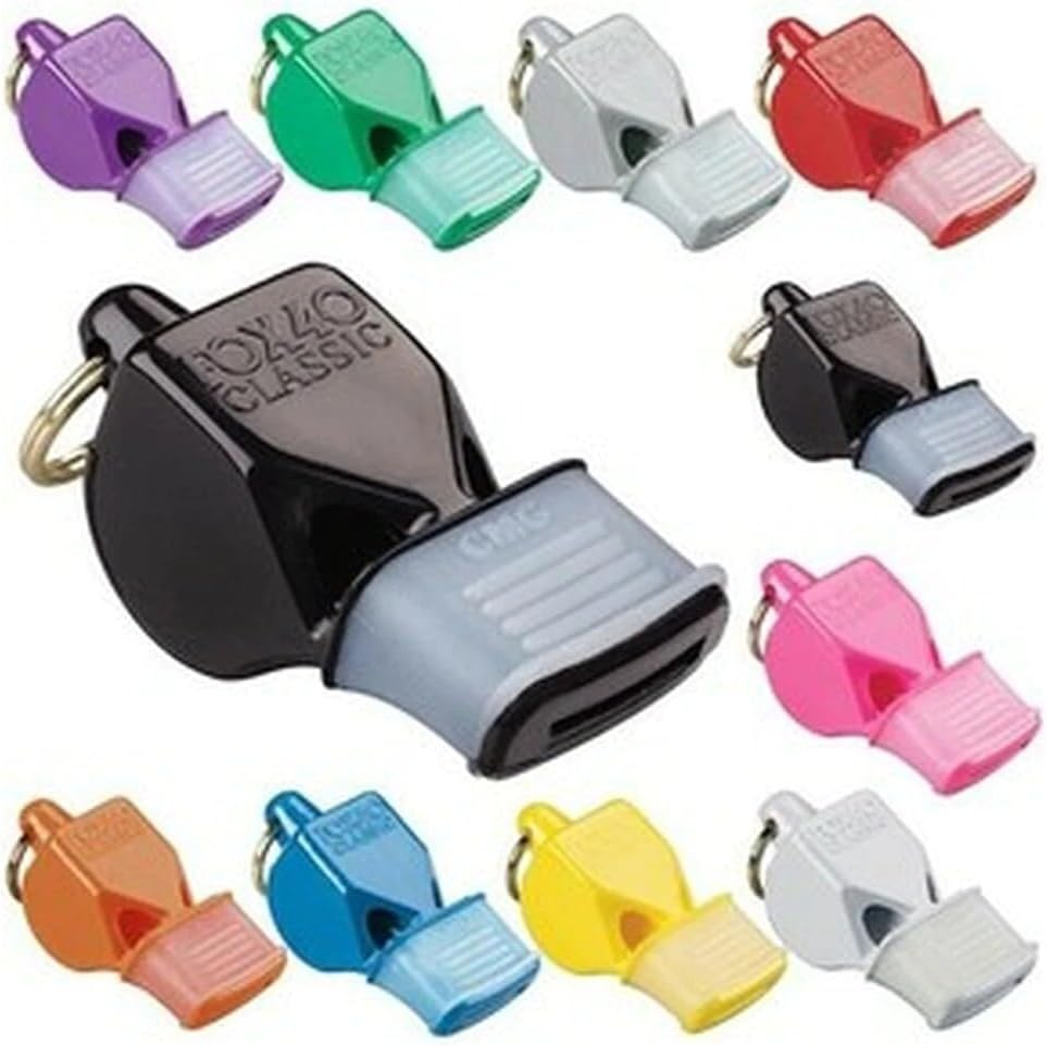 Fox 40 Classic Cushioned Mouth Grip Official Whistle - Assorted image number 2