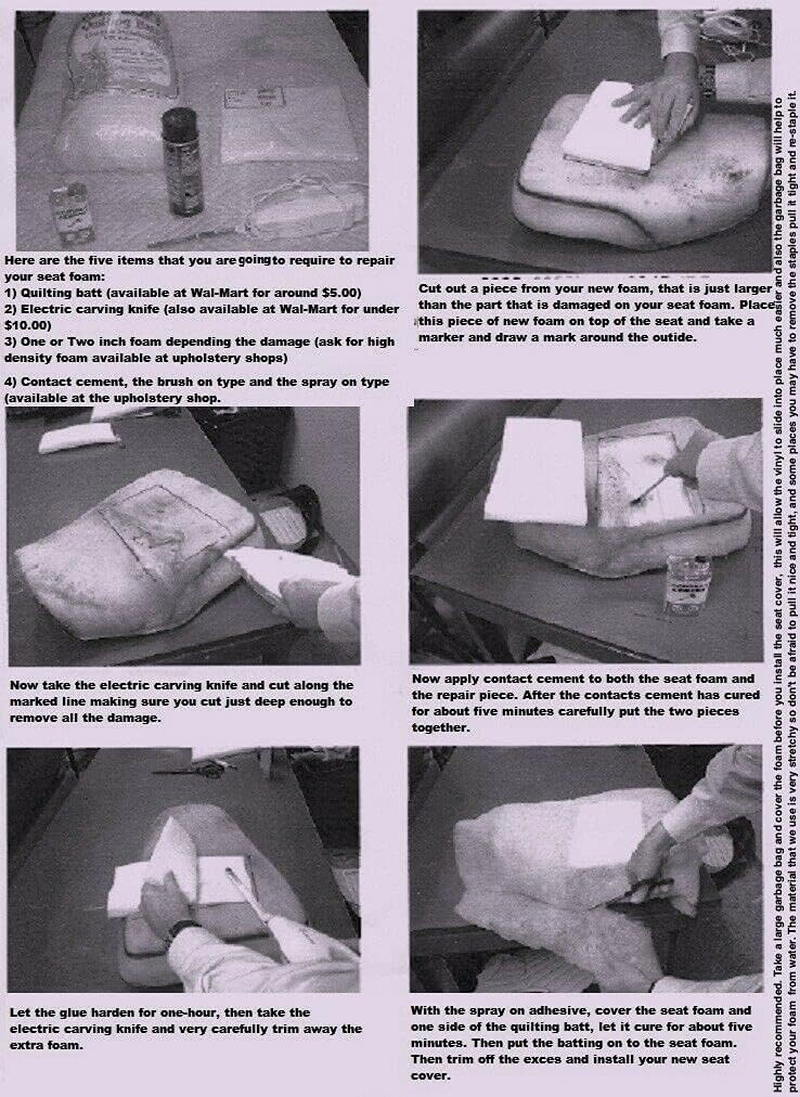 New Replacement Seat Cover Fits Honda Foreman Rubicon 500 2001-04 TRX500 TRX TRX500FW FW FA 356 image number 2