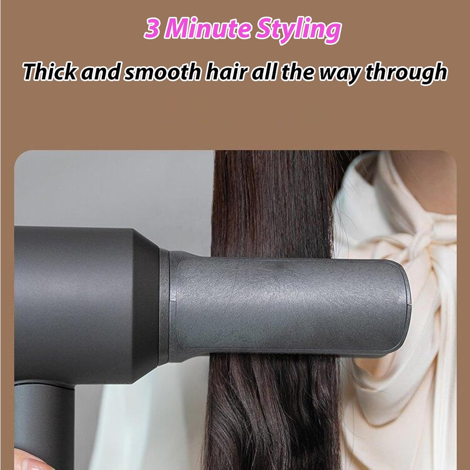 Hair Straightener Attachment Nozzle for Dyson Supersonic Hair Dryer HD15 HD08 HD01 HD02 HD03 HD04, Hair Dryer Hair Styling Plate Clip Straightening Tool Nozzle Replacement image number 5