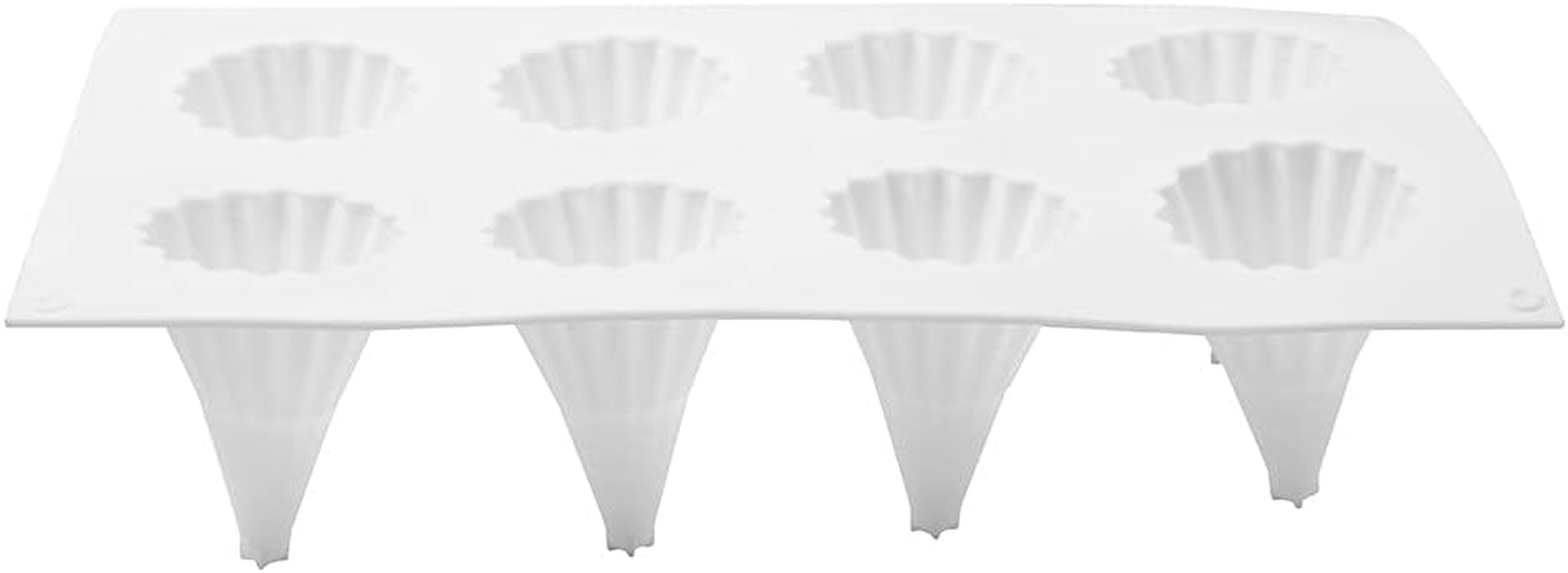 8 Cavity Christmas Tree Shaped Silicone Cake Mold Cookies Mousse Mould DIY Handmade Kitchen Baking Tools Decorating Zhengpingpai image number 2