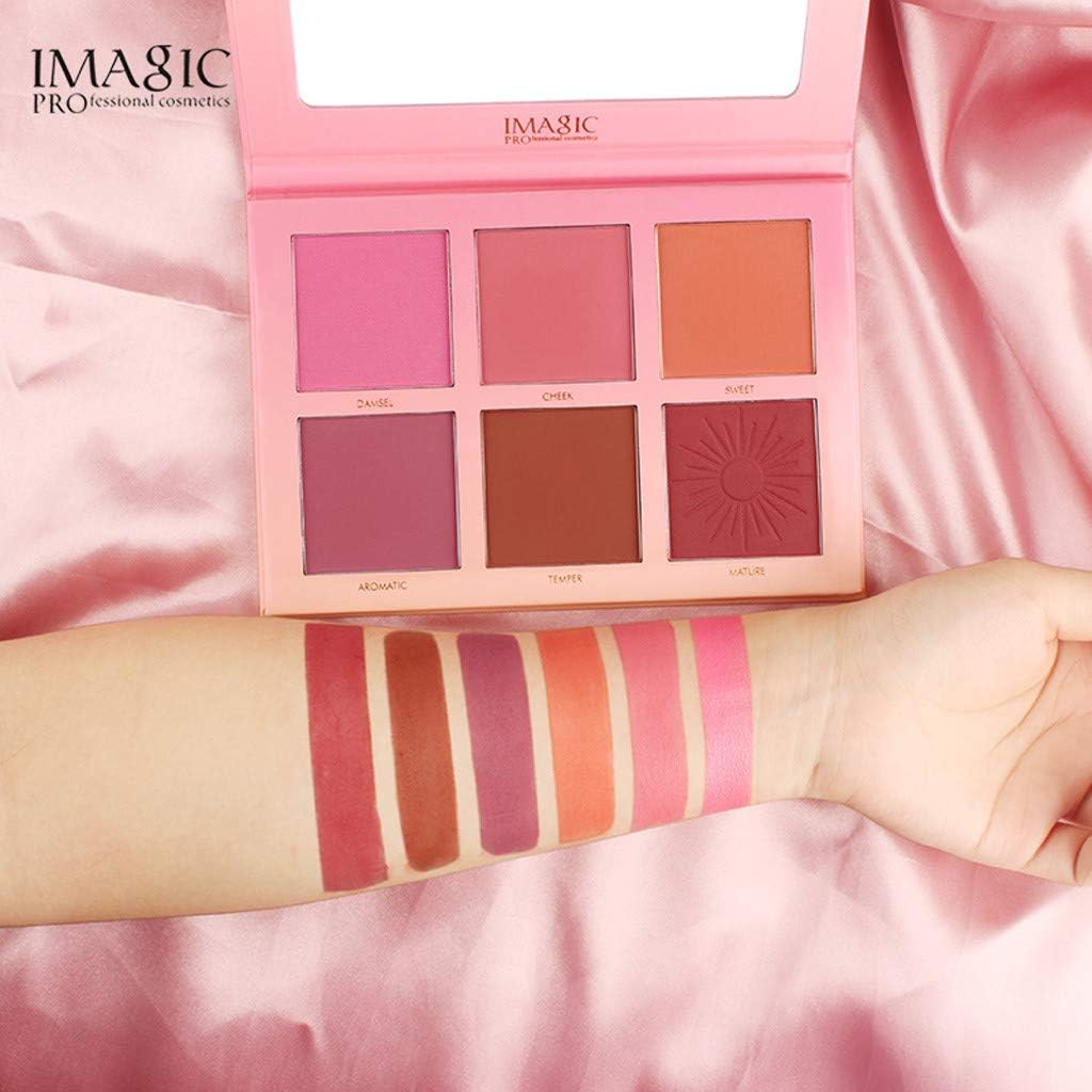 Imagic Professional Cosmetics 6 COLOR TOUCH BLUSH PALETTE