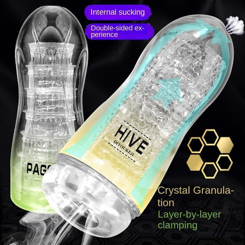 Vibrational Massager for Men, Soft Silicone, Waterproof, Stimulation Modes image number 5