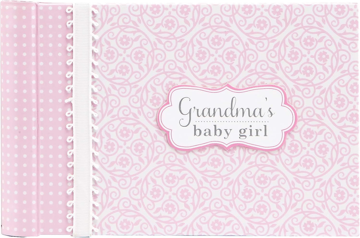C.R. Gibson Grandma'S Brag Book, 10 Sheets/20 Pages, Holds up to 40 Photos, Acid/Pvc Free Photo Safe Pages, Measures 4.5" X 7" - Bella