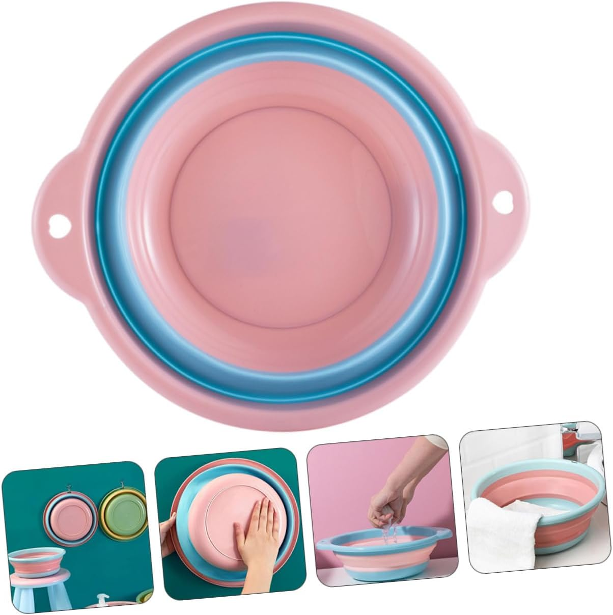 BIUDECO Multipurpose Foot Bath Basin Household Water Bucket for Soaking Laundry image number 3