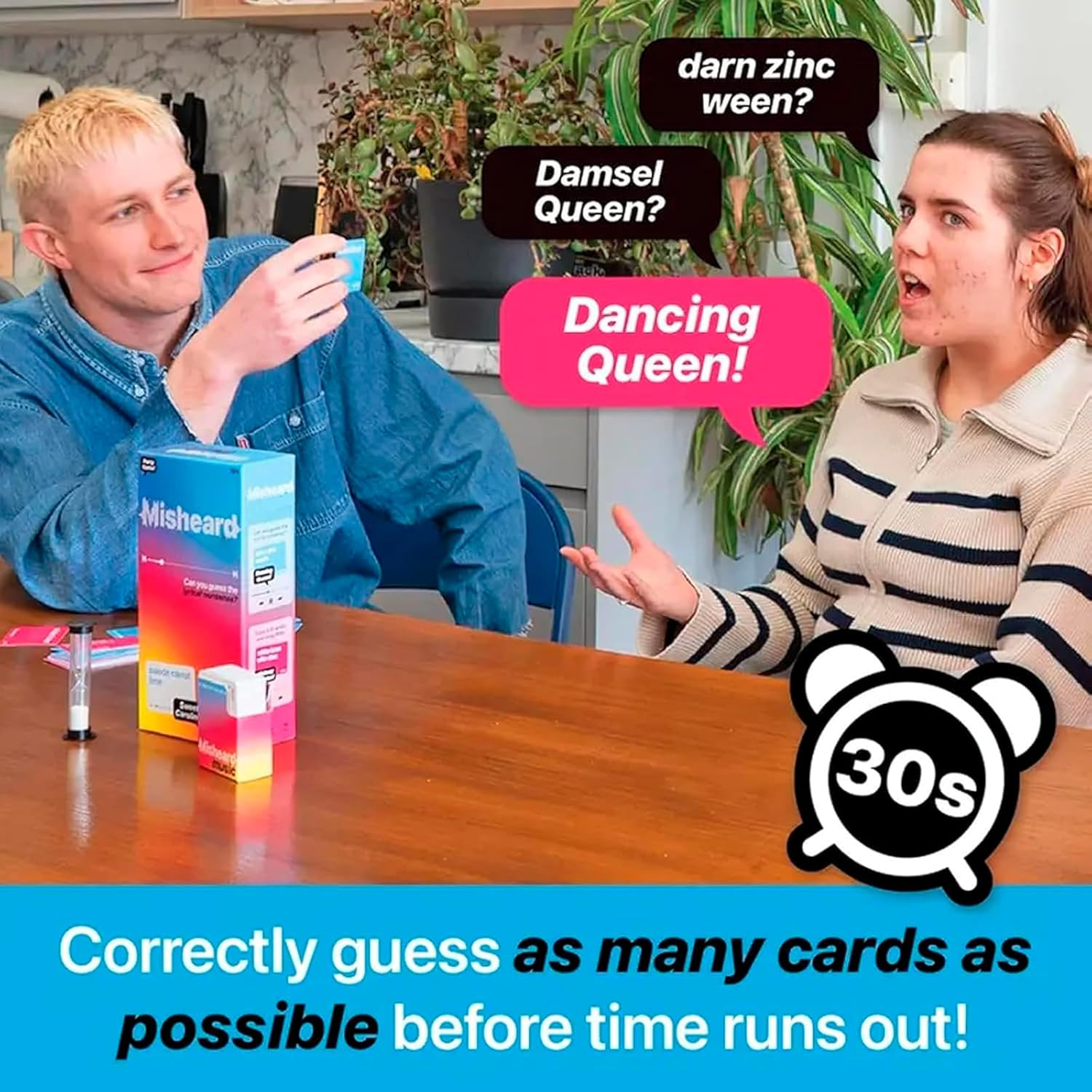 The Original Misheard Music &ndash; Guess the Song or Artist with 500 Lyrical Nonsense Cards &ndash; Hilarious Music Games for Adults & Teens &ndash; Fun Family Card Games for Karaoke & Party Entertainment image number 5