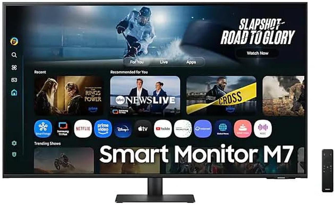 Samsung 43-Inch M70F UHD Smart Monitor image number 4