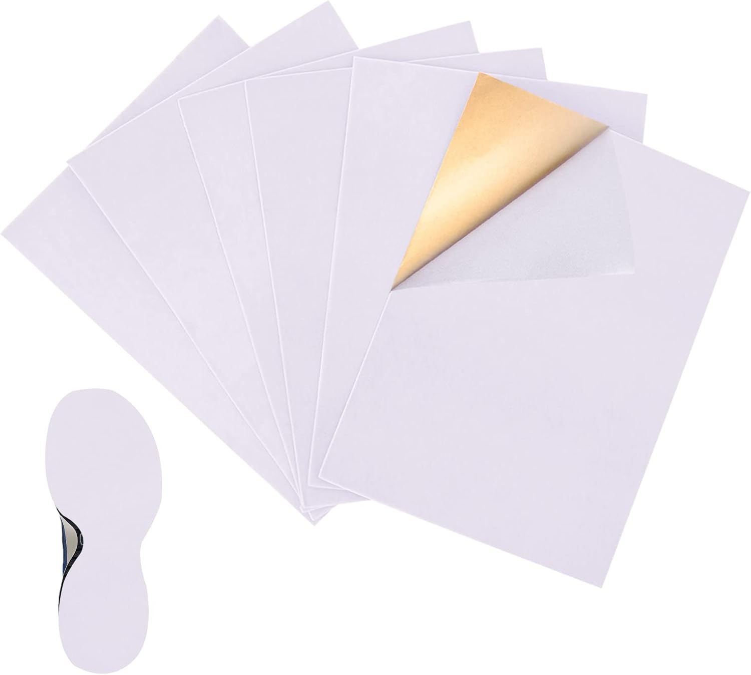 6 Pieces Stick-On Faux Suede Soles for Dance Shoes, Friction-Reducing to Easy Rotation and Sliding on Indoor Floors, Grey, 12 X 8