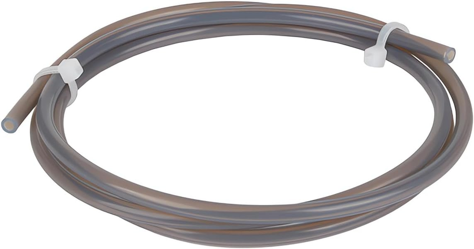 LEOWAY 3D Printer 3M Ultra-Smooth PTFE Teflon Tube 2.5Mm Id/4.0Mm OD with 4Pcs PC4-M10 Pneumatic Connector Fittings for 1.75Mm Filament image number 6