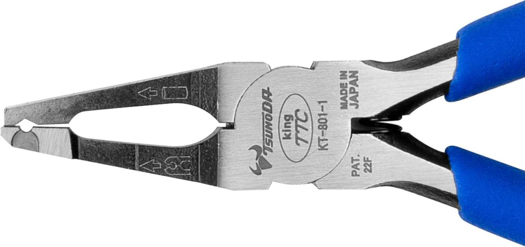 Tusnoda KT-801-1 Chain Pliers, Vertical and Horizontal Type, 4.9 Inches (125 Mm), Chain Clip Remover image number 3