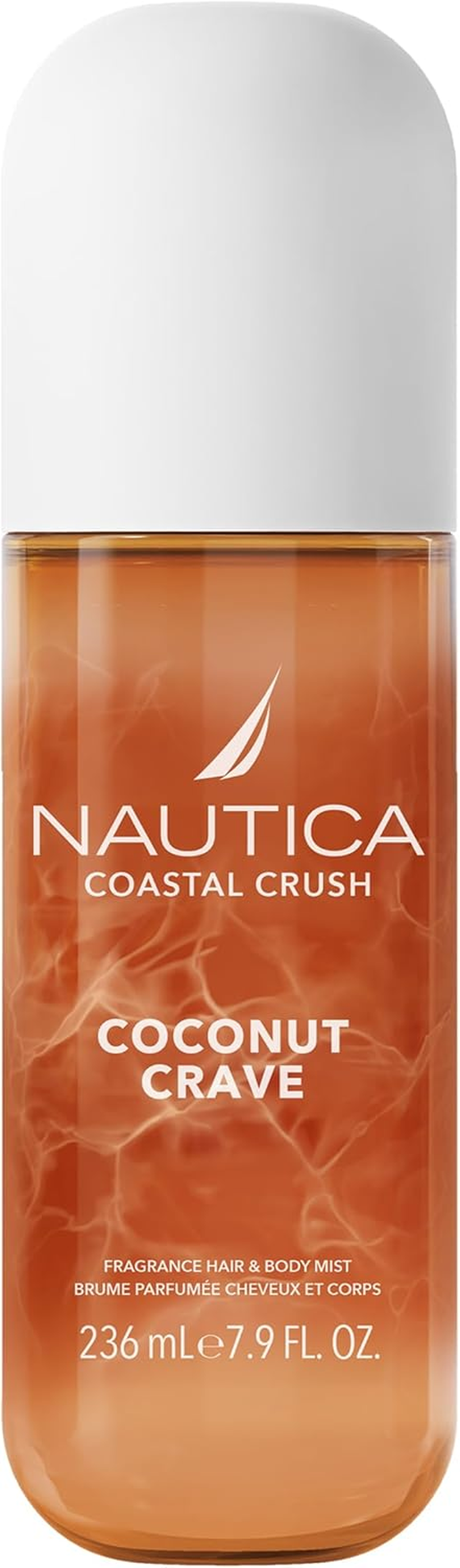 Nautica Coastal Crush Coconut Crave Body Mist, 236Ml