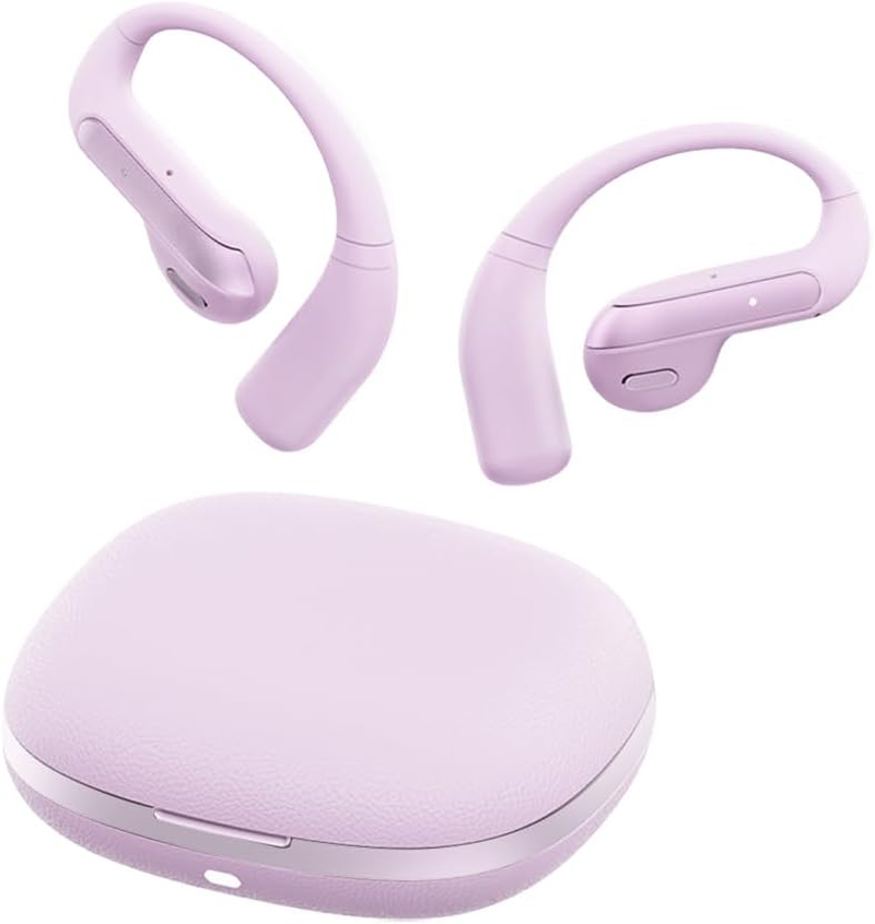 Open Ear Headphones Sport Ear-Buds,Wireless Earbuds Bluetooth Ear Buds in Ear Headphones with Earhooks, Stereo Deep Bass,Lightweight Inear Earphones with Mic for Iphone Android Phone