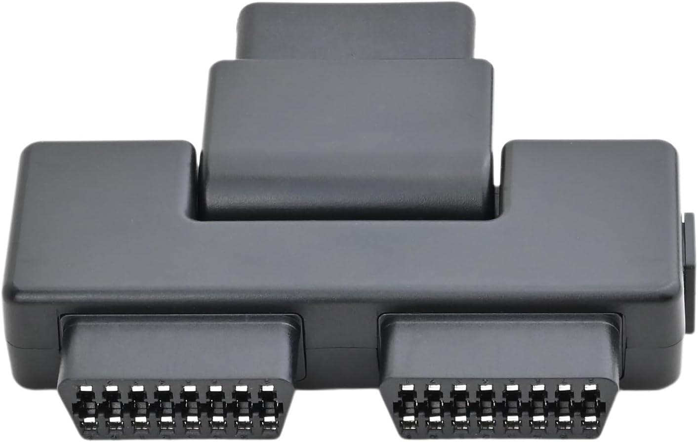 Ikkegol Pocket OBD2 OBDII Full 16 Pin Male to 2 Female Splitter Converter Adapter 1 to 3 OBD Cable Extension for Diagnostic Tool Extender with DC5521 Port Interface Power Supply for All Car Vehicles image number 5