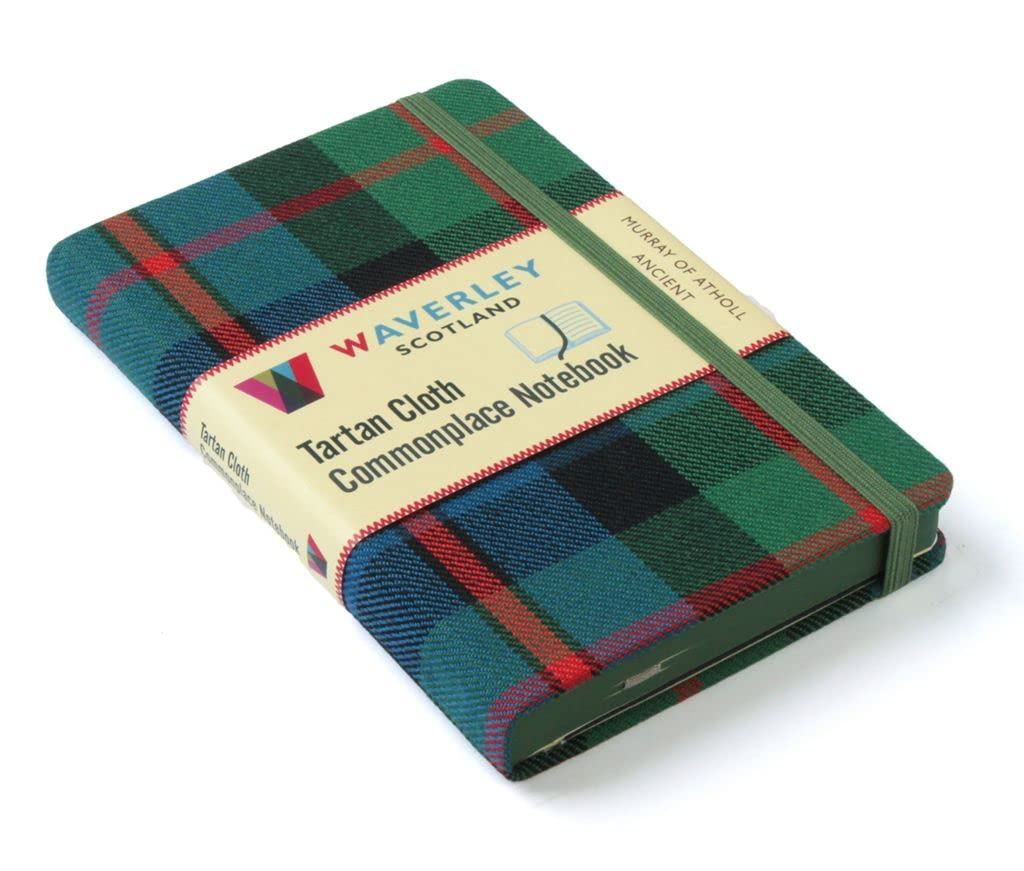 Waverley (M): Murray of Atholl Ancienttartan Cloth Pocket Commonplace Notebook