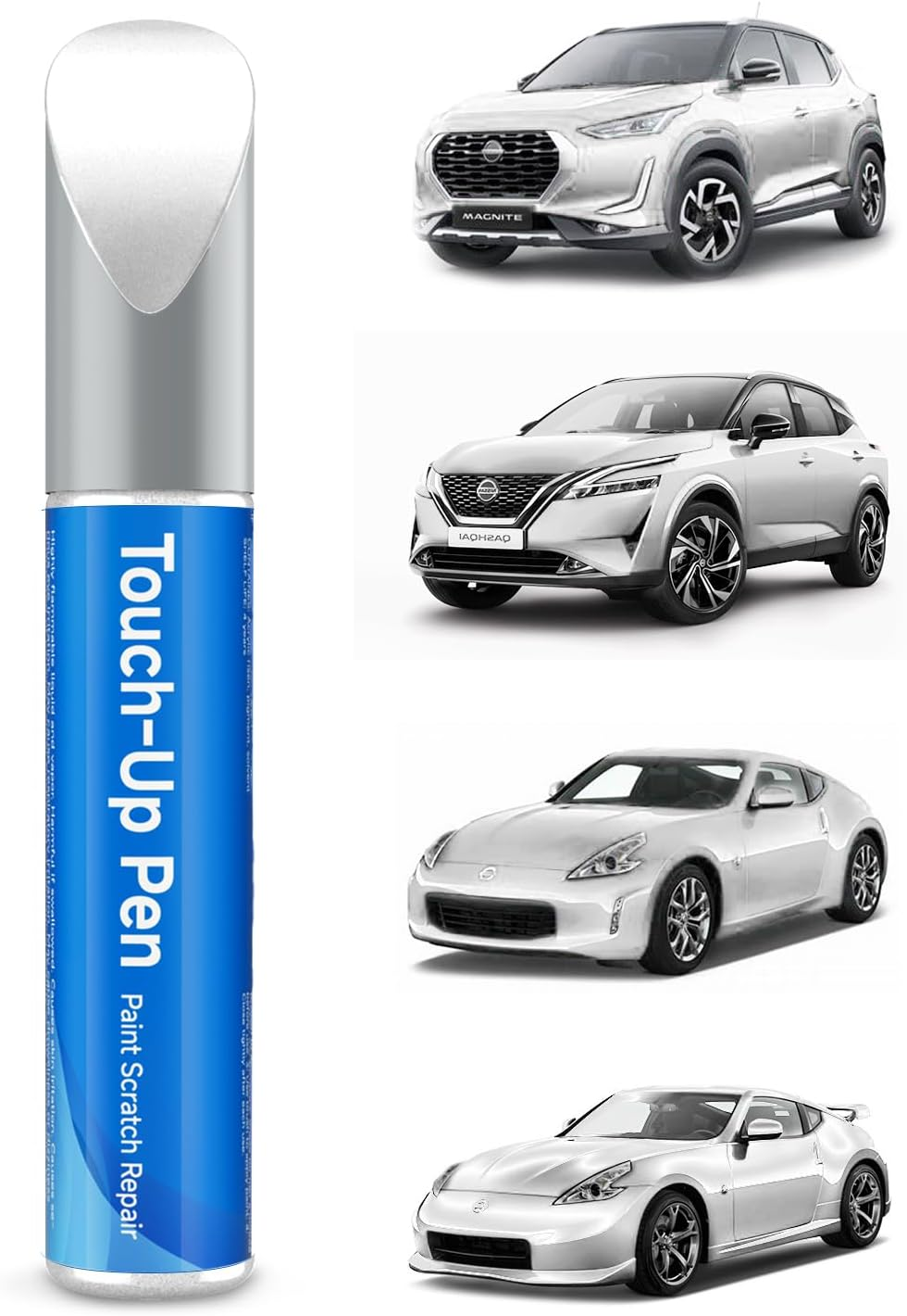 KYO Diamond Silver Touch up Paint Compatible with Nissan Exact Match Touch up Paint Car Scratch Repair