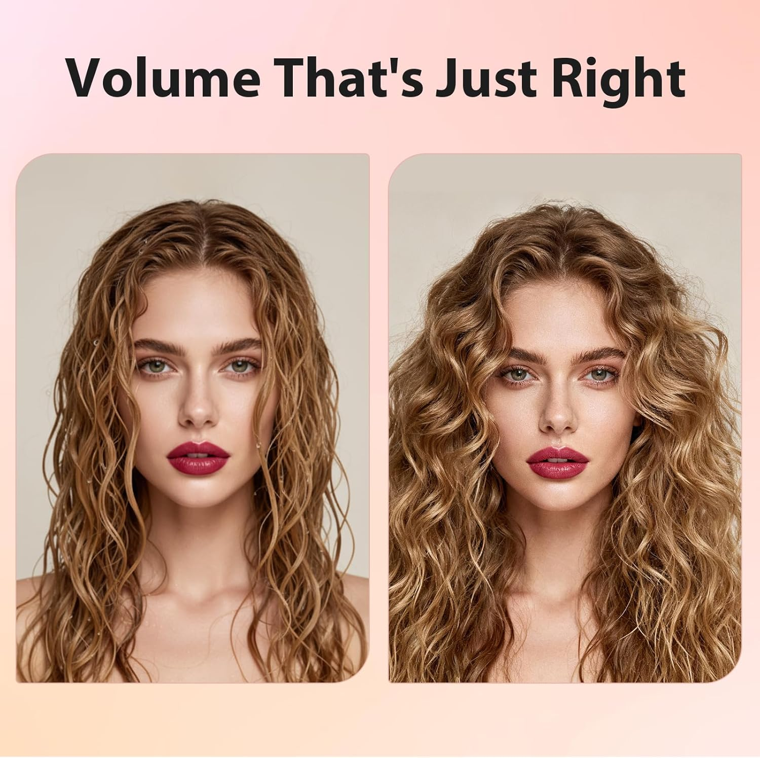 SHINLEA Ceramic round Brush for Blow Out, Newly Upgraded round Brush for Blow Drying with Distribution Grooves and Nylon Bristles, Tangle-Free Hair Brushes for Women,Pink. - Pink image number 3